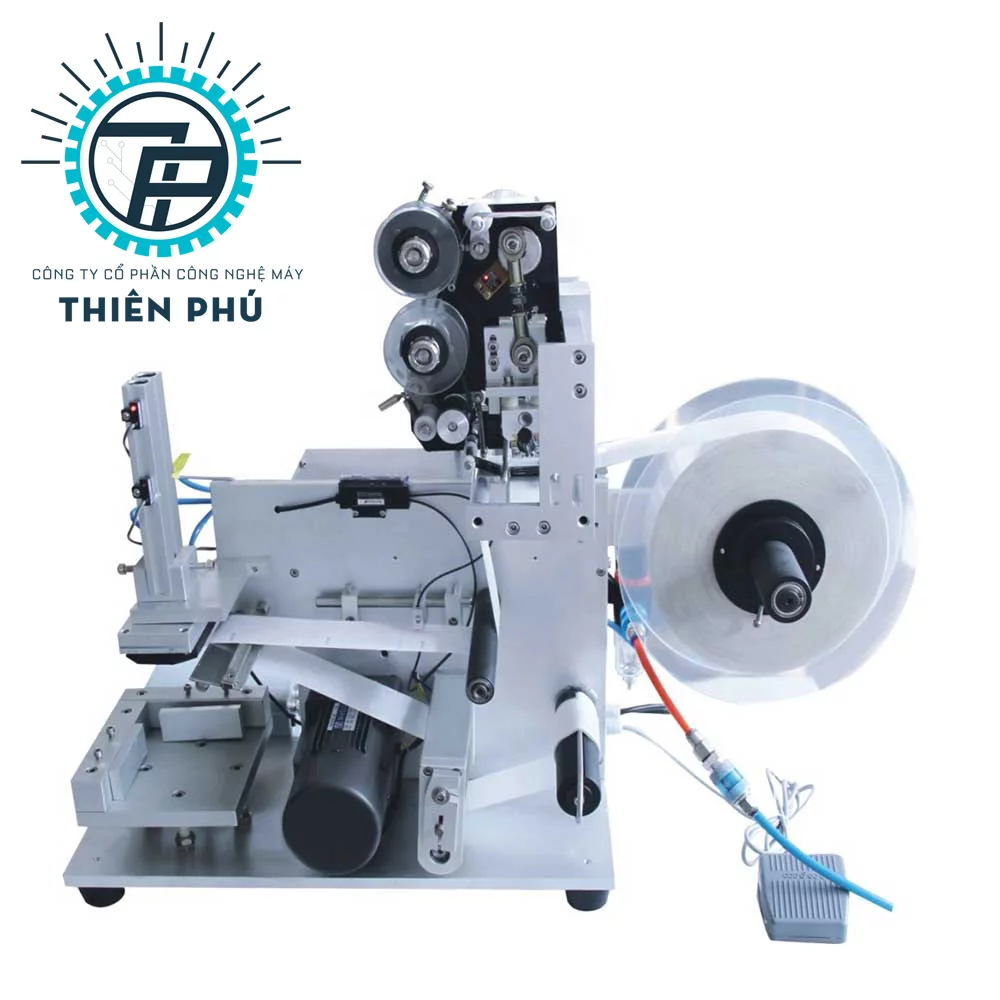 Alternative view of Máy Dán Nhãn Chai Vuông Có In Date