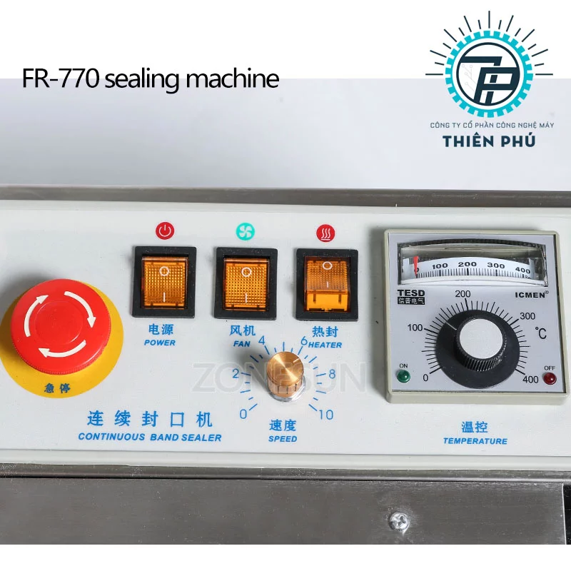 Máy Hàn Miệng Túi Liên Tục FR-770 - Ảnh 3