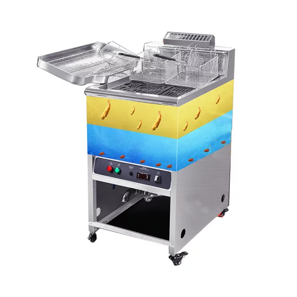 Bếp Chiên Tách Dầu 18L Dùng Điện