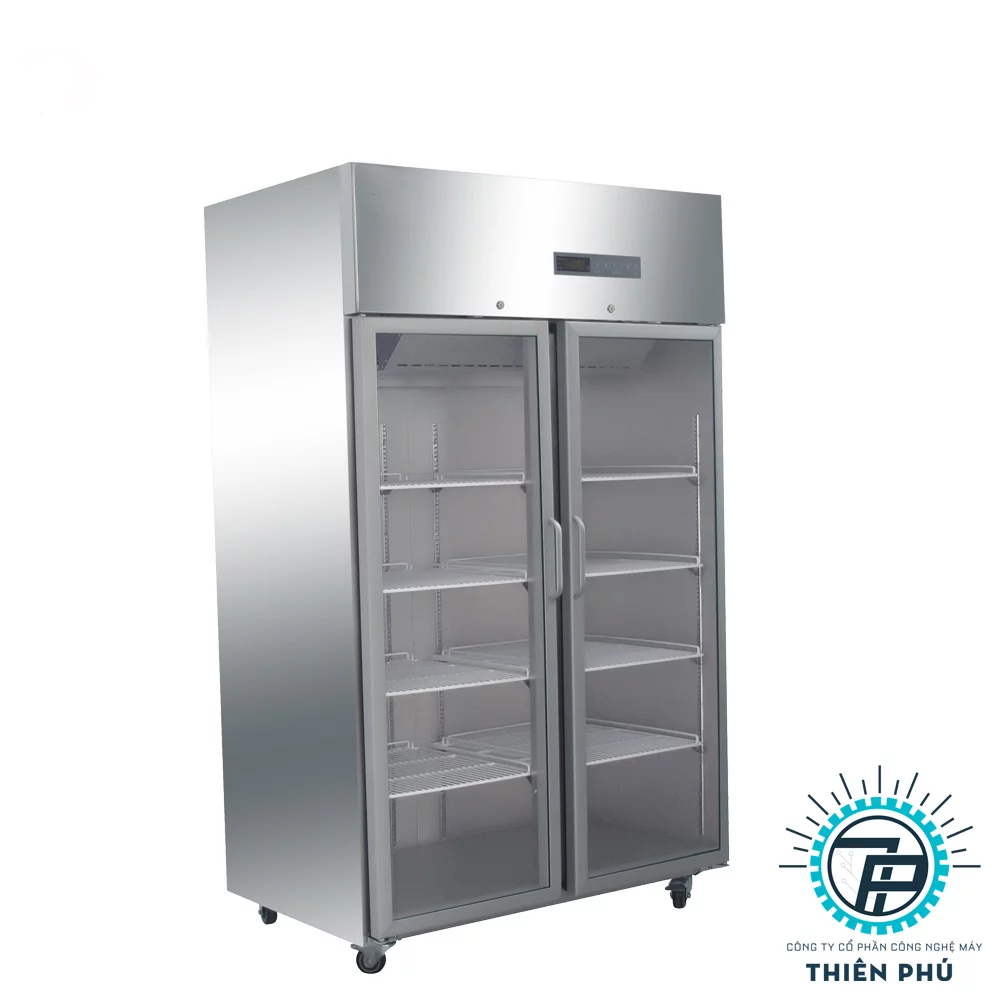 Tủ Mát Inox 2 Cửa LC-1200CF