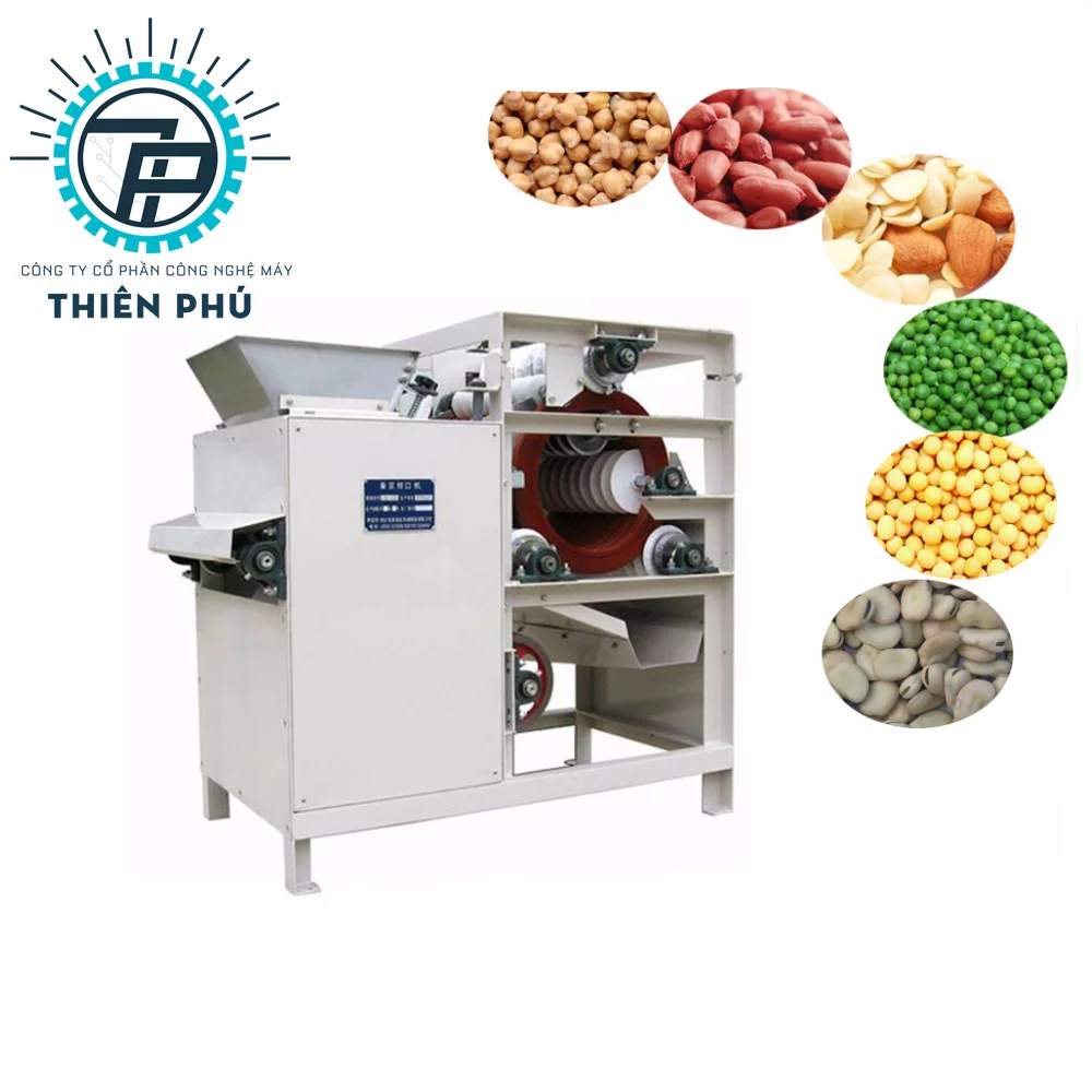 Máy bóc vỏ đỗ tương ướt