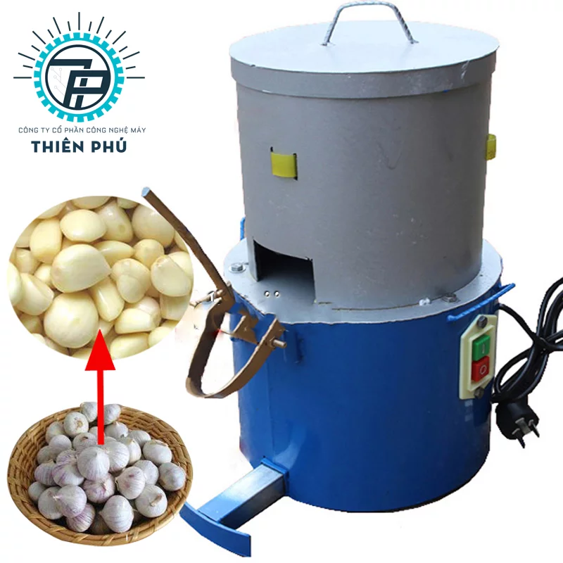 Máy bóc vỏ tỏi khô