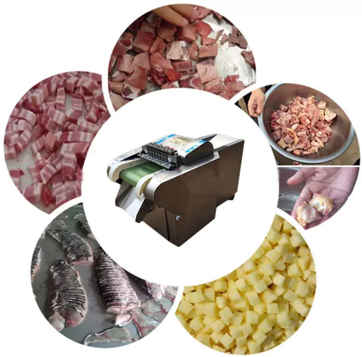 Máy Cắt Thịt Gà Hạt Lựu - Ảnh 4