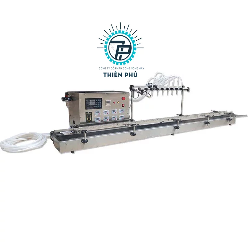 Alternative view of Dây Chuyền Chiết Rót 6 Vòi Tự Động Mini 3000BPH