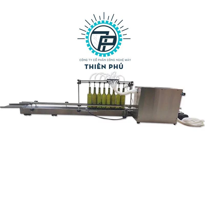 Dây Chuyền Chiết Rót 6 Vòi Tự Động Mini 3000BPH - Ảnh 3