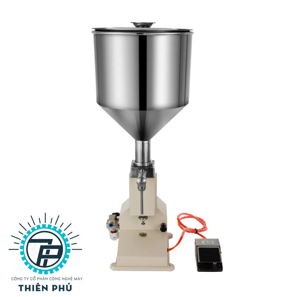 Máy Chiết Kem Dịch Đặc Chạy Khí Nén A02