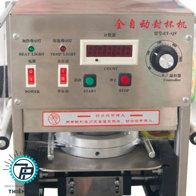 Alternative view of Máy dán miệng cốc ET-Q9 (tự động)