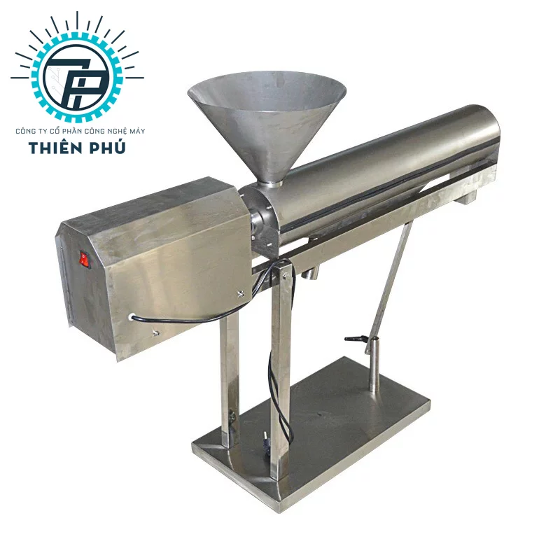 Máy đánh bóng viên thuốc bán tự động