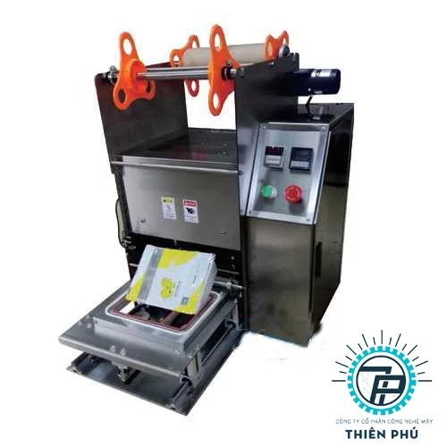 Máy Dán Hộp Vuông Thực Phẩm Tự Động (loại 1 hộp)