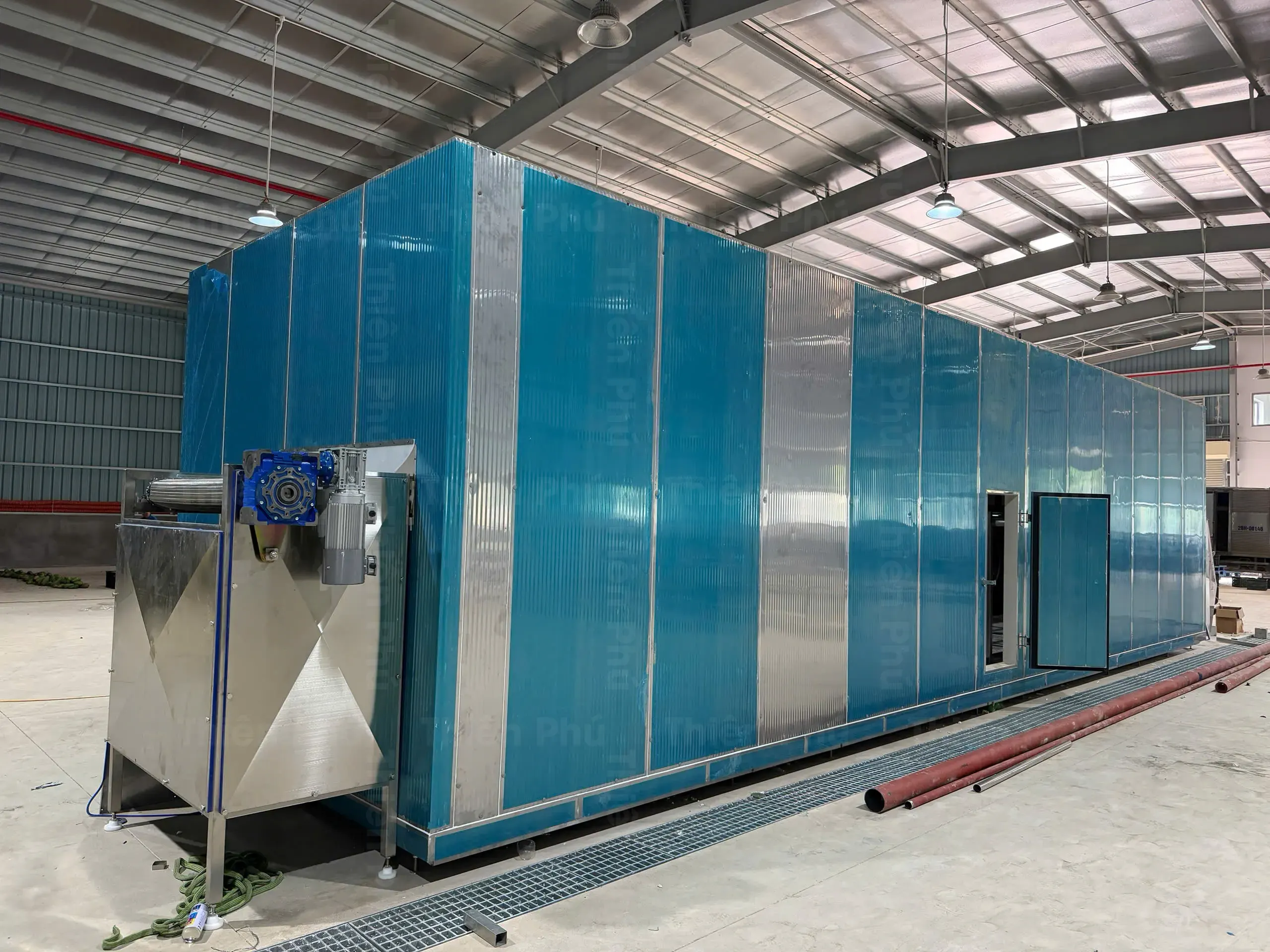 Bàn giao Dây Chuyền Cấp Đông IQF Xoài cho Công Ty TNHH Đầu Tư Thương Mại Tiến Ngân