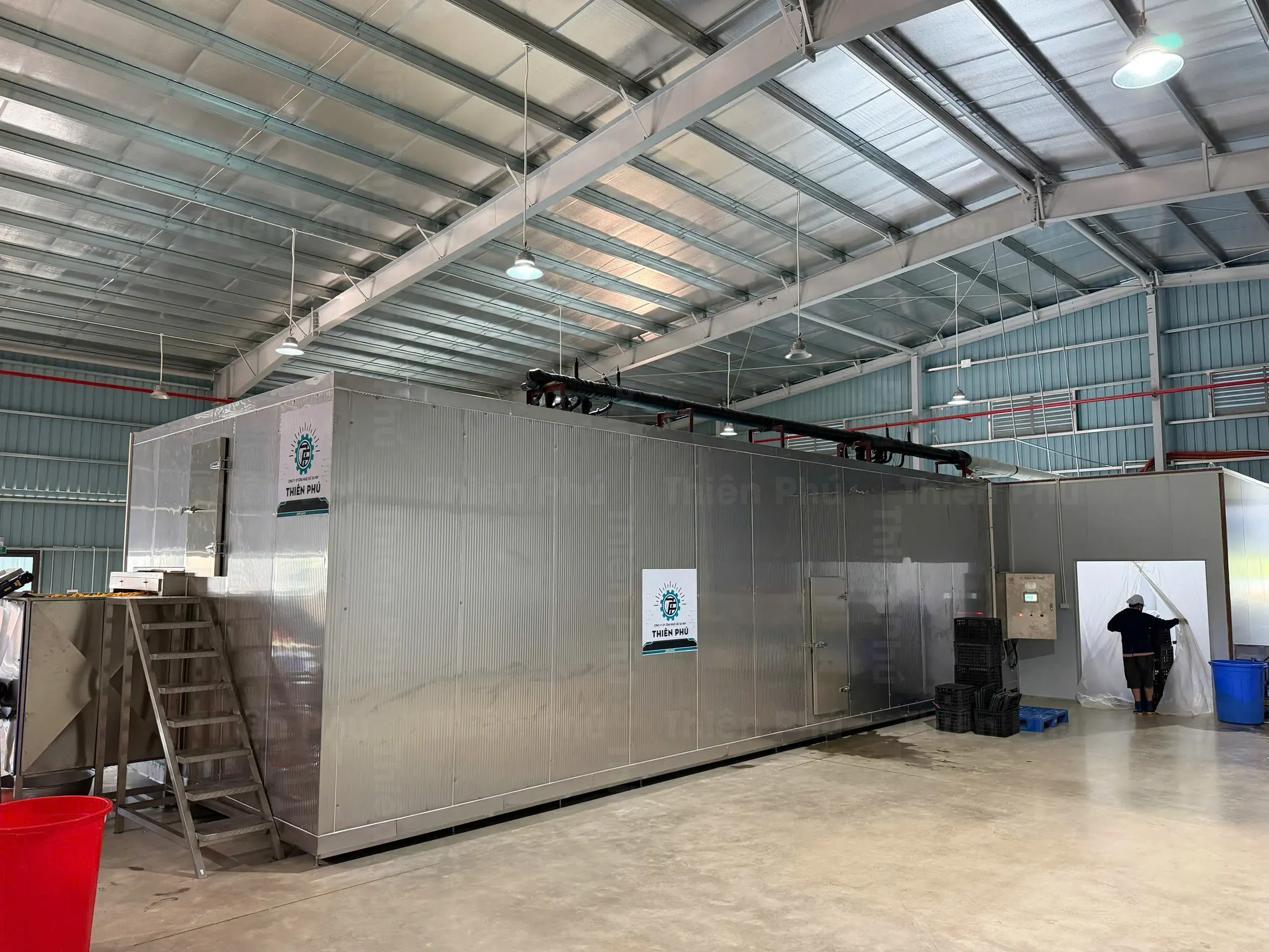 Bàn giao Dây Chuyền Cấp Đông IQF Xoài cho Công Ty TNHH Đầu Tư Thương Mại Tiến Ngân