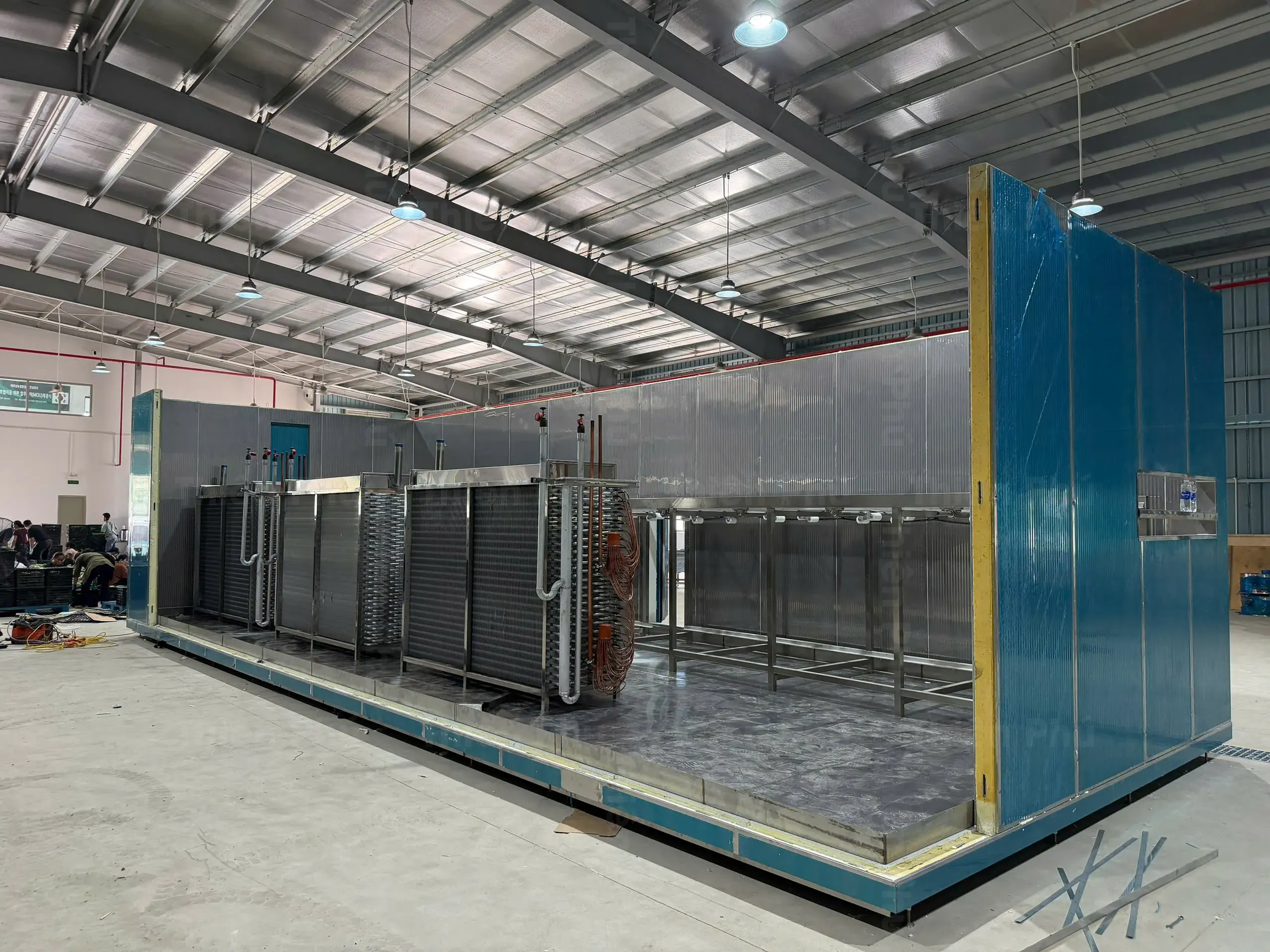 Dây Chuyền Sản Xuất Đông Lạnh IQF - Cấp Đông Nhanh, Đảm Bảo Vệ Sinh An Toàn Thực Phẩm