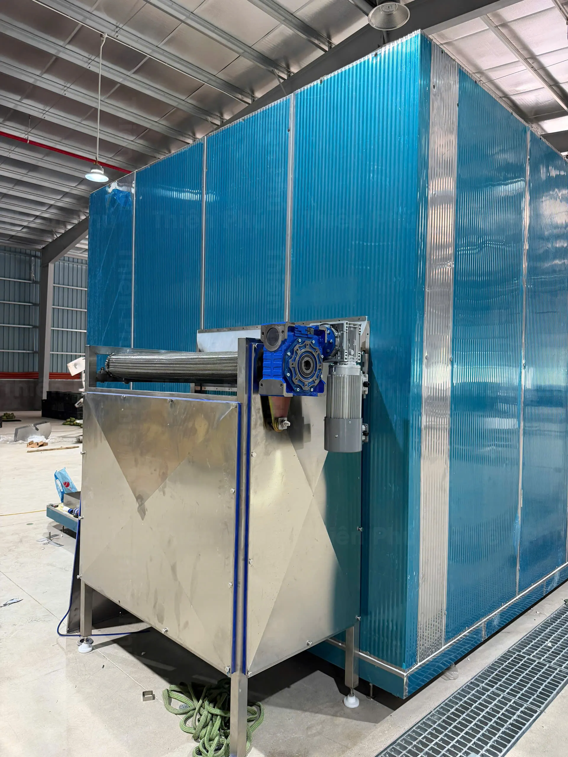 Bàn giao Dây Chuyền Cấp Đông IQF Xoài cho Công Ty TNHH Đầu Tư Thương Mại Tiến Ngân