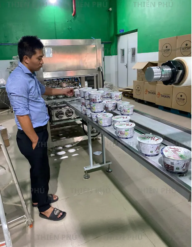 Bàn giao Dây Chuyền Đóng Gói Tô Mì, Phở Cho Tập Đoàn Trân Châu tại Bình Dương