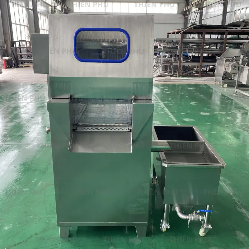 hoàn tất bàn giao máy tiêm gia vị thịt