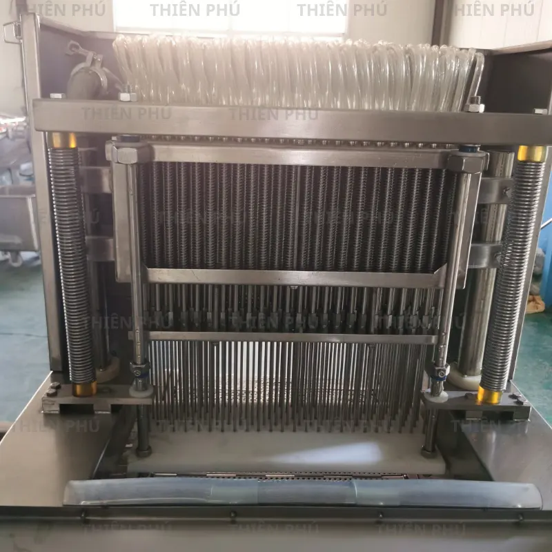 hoàn tất bàn giao máy tiêm gia vị thịt