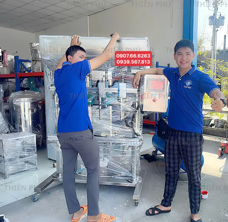 Hoàn Tất Bàn Giao Dây Chuyền Sản Xuất Mật Hoa Dừa Cho Công Ty Trà Vinh Farm Tại Trà Vinh