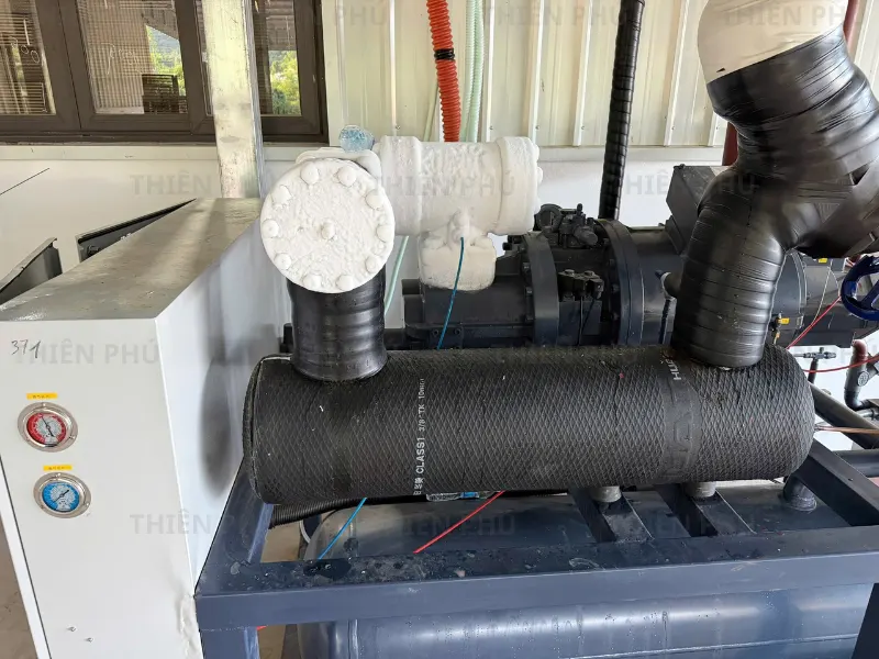 bàn giao dây chuyền cấp đông xoài cho Công Ty Đầu Tư Thương Mại Tiến Ngân