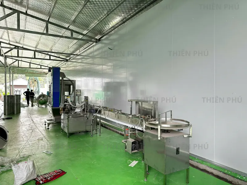 Hoàn Tất Bàn Giao Dây Chuyền Sản Xuất Yến Hũ Cho Công Ty TNHH Nấm Dược Liệu Thiên An Tại Đồng Nai