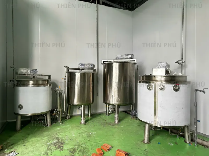ban giao dây chuyền yến hũ cho công ty nam dược liệu thiên an