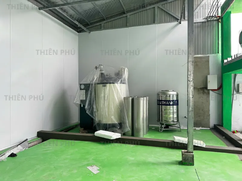 ban giao dây chuyền yến hũ cho công ty nam dược liệu thiên an
