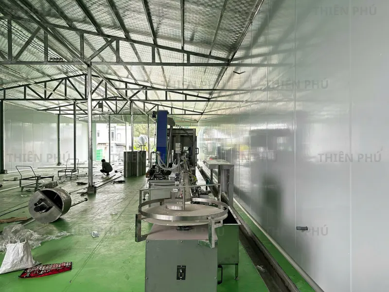 ban giao dây chuyền yến hũ cho công ty nam dược liệu thiên an