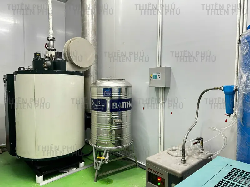 ban giao dây chuyền yến hũ cho công ty nam dược liệu thiên an