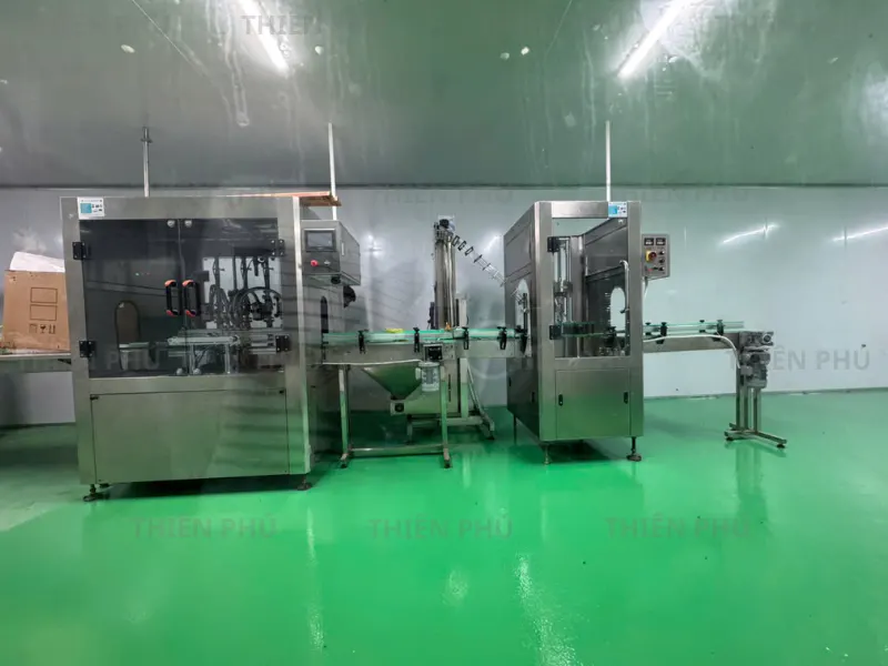 Bàn giao dây chuyền yến hũ cho NUTRIGREEN