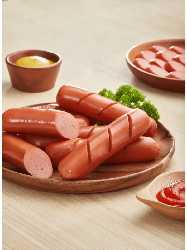 xúc xích tươi với hương vị tự nhiên