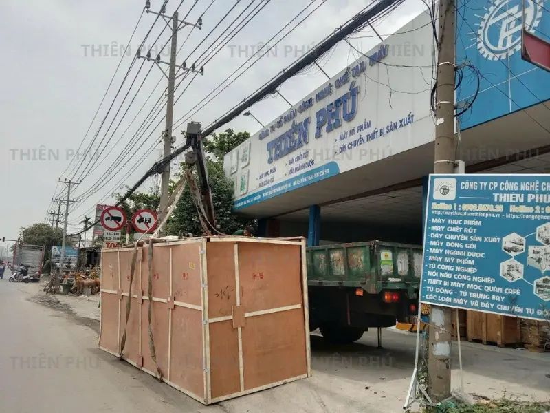 bàn giao dây chuyền sản xuất yến hũ cho Huỳnh Yến Tây Ninh